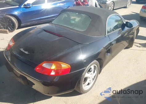 2000 Porsche Boxster from USA, damaged, VIN WP0CA2984YU627089